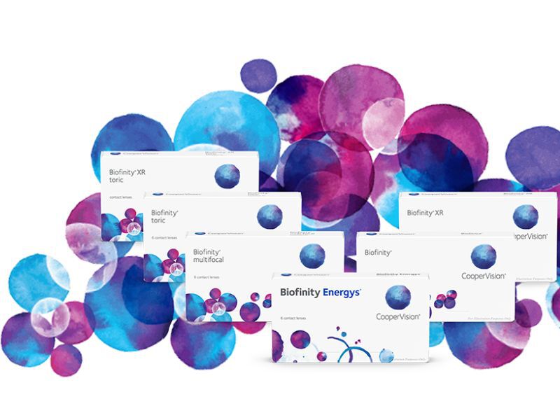 Lentilles mensuelles Biofinity