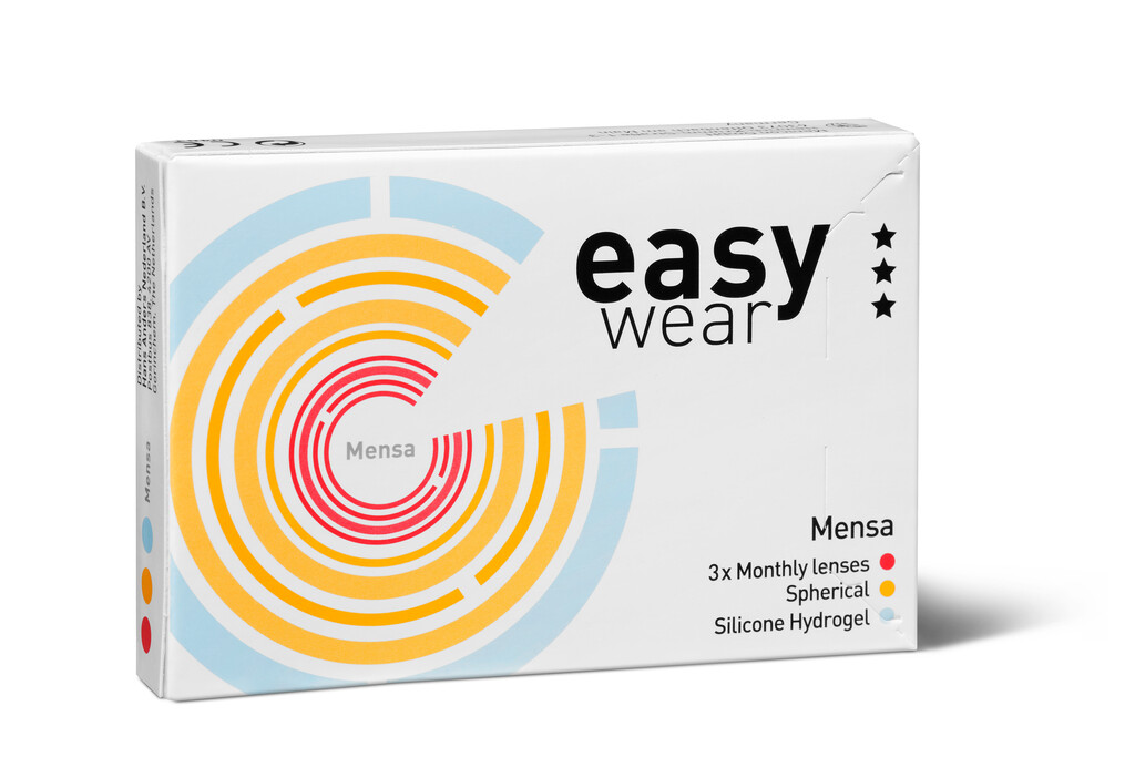 Easy Wear Mensa Siliconen Hydrogel maandlenzen (3 stuks)