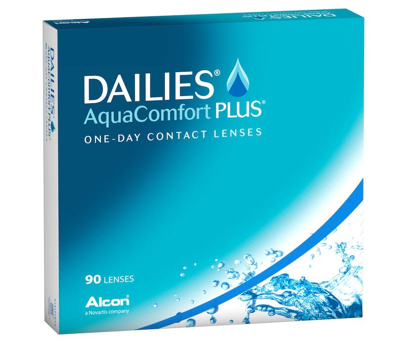 Lentilles journalières Dailies Aqua Comfort+ (90 pièces) 01