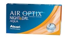 Lentilles mensuelles Air Optix Night & Day Aqua (6 pièces)