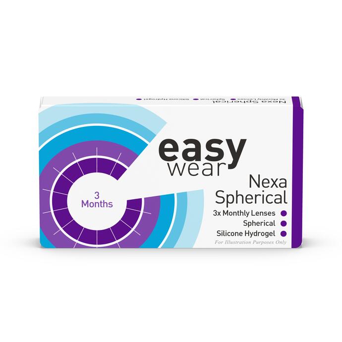 Easy Wear Nexa maandlenzen (3 stuks) 01