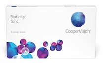 Biofinity Toric maandlenzen (6 stuks)