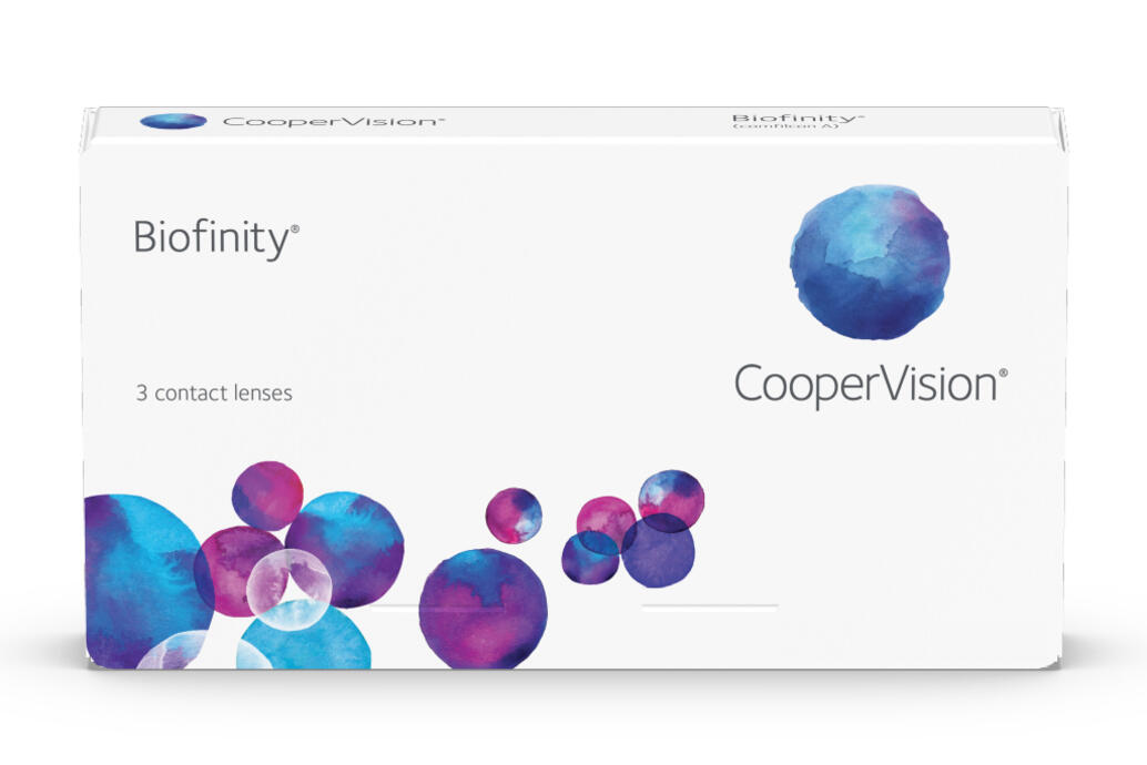 Lentilles mensuelles Biofinity 1n (3 pièces) 01