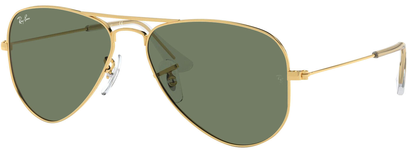 Balling Rimpelingen haakje Ray-Ban Aviator Kids 9506 - goude kinder zonnebril | Hans Anders