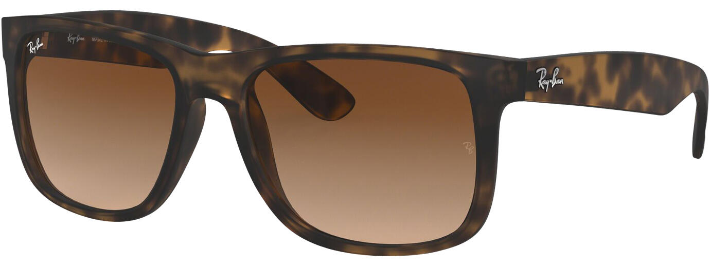 Wiskundige uitspraak hurken Ray-Ban Justin 4165 - bruine heren zonnebril | Hans Anders