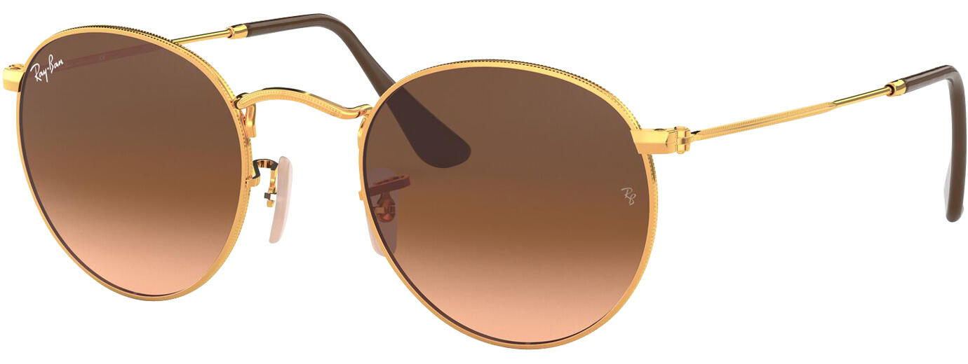 vee Wereldrecord Guinness Book Recreatie Ray-Ban Round Metal 3447 - goude unisex- zonnebril | Hans Anders