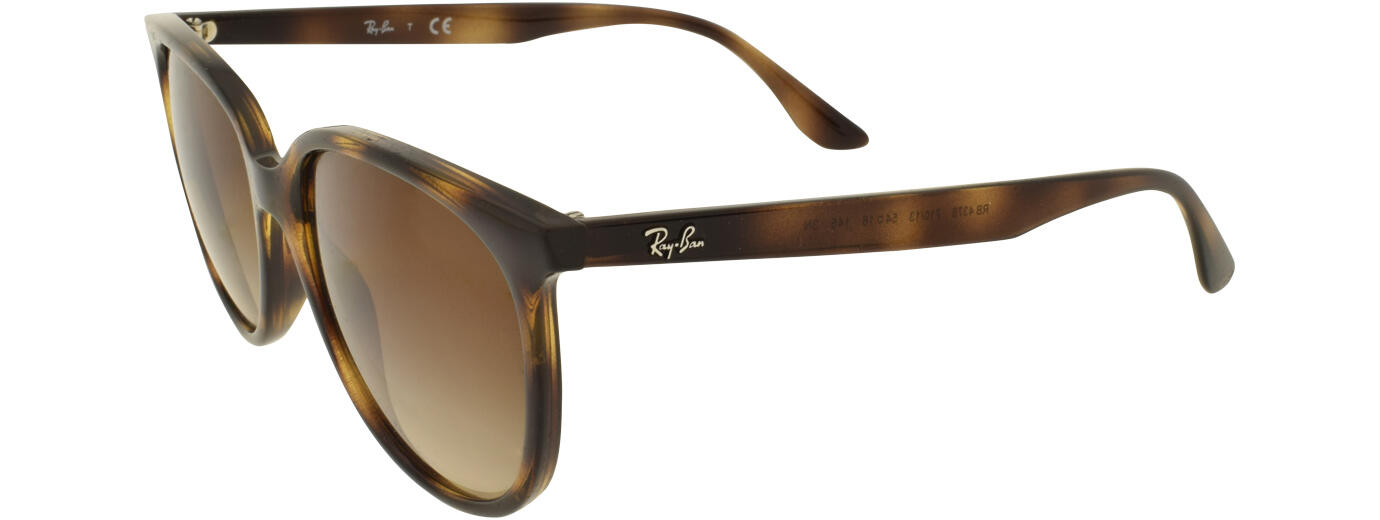 puur In de omgeving van Decimale Ray-Ban 4378 - bruine unisex- zonnebril | Hans Anders