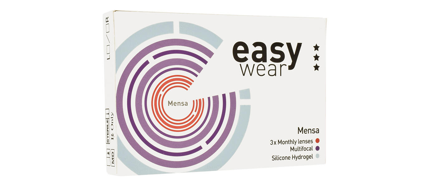 Lentilles mensuelles Easy Wear Mensa Multifocal High Add (3 pièces) 01