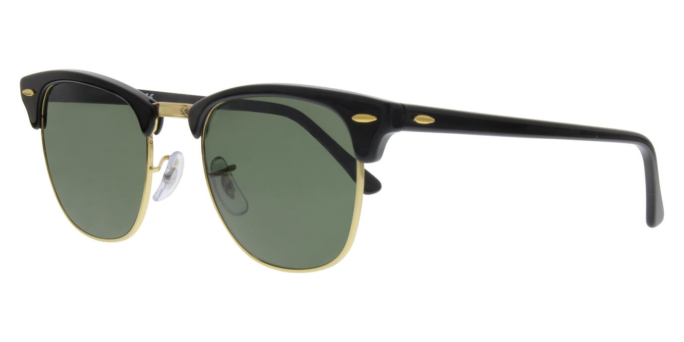 Ray-Ban Clubmaster 3016 zwarte unisex- zonnebril Anders