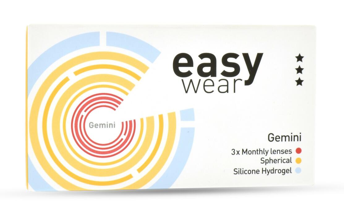 Lentilles mensuelles Easy Wear Gemini (3 pièces) 01