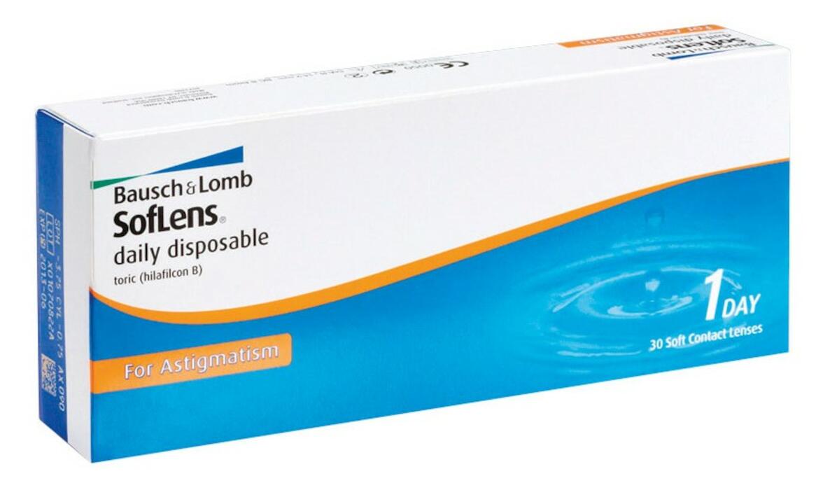 Soflens Daily for Astigmatism daglenzen (30 stuks) 01