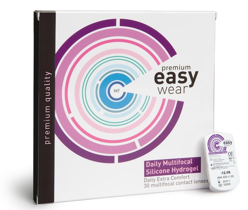 Lentilles quotidiennes multifocales Easy Wear Lyra à faible ajout (30 pièces) 01