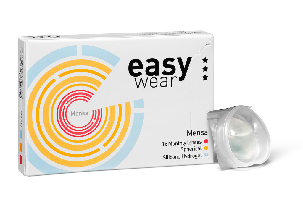 Easy Wear Mensa Siliconen Hydrogel maandlenzen (3 stuks)